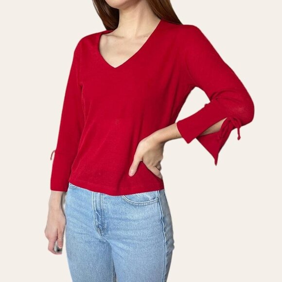 Star CCC vintage 90s/y2k flare sleeve top Small - Picture 5 of 6